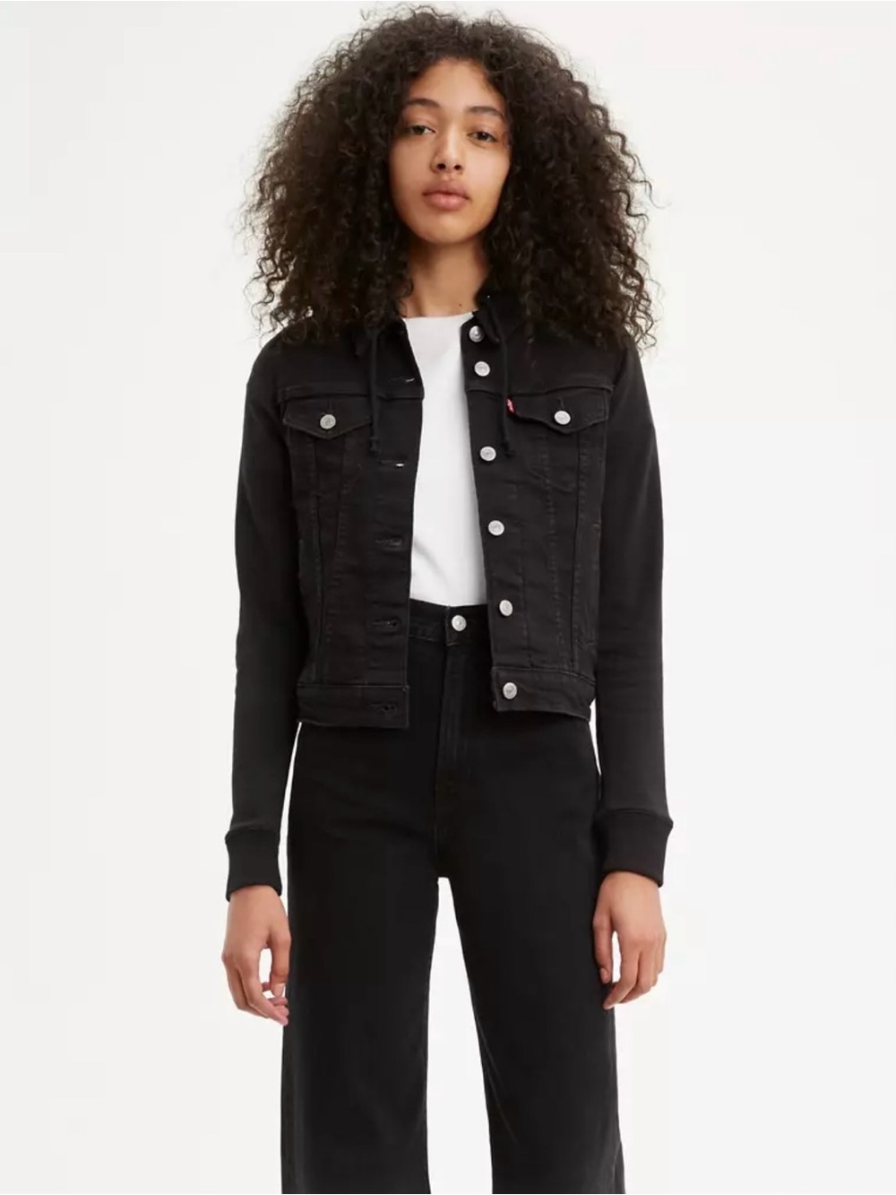 Levi's Women’s  Black Denim Trucker Jacket